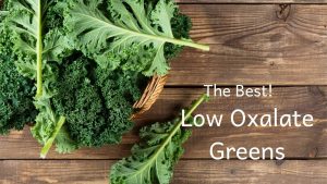 low oxalate vegetables